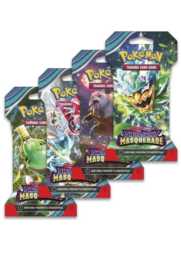 Pokémon TCG: Scarlet & Violet-Twilight Masquerade Sleeved Booster Pack